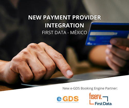 First Data: New integration available in your booking engine